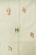 Photo22: P0225Y Vintage Japanese kimono White JUBAN undergarment for women / Linen. Camellia (Grade C) (22)