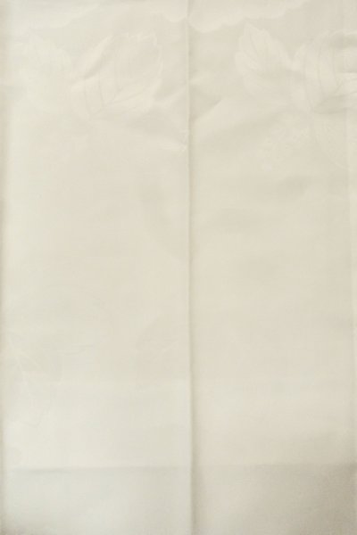 Photo4: P0225Z Vintage Japanese kimono White JUBAN undergarment for women / Synthetic. KIRI paulownia (Grade B) (4)