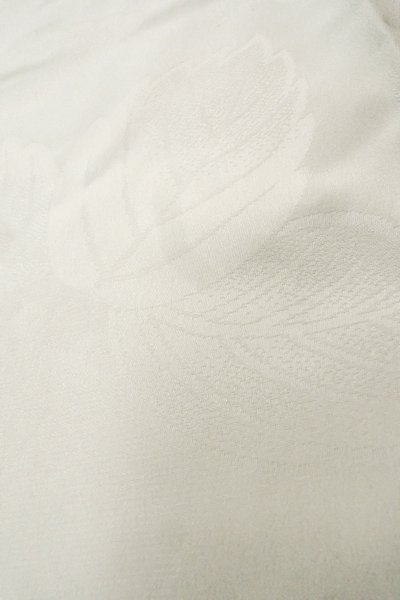 Photo8: P0225Z Vintage Japanese kimono White JUBAN undergarment for women / Synthetic. KIRI paulownia (Grade B) (8)