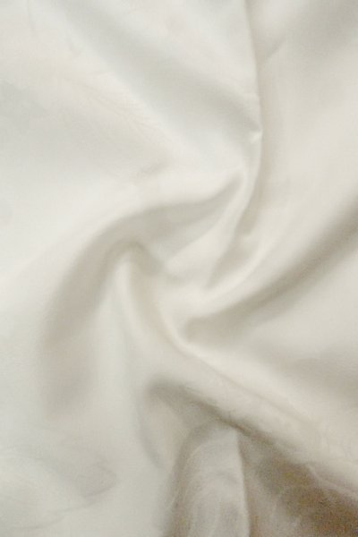 Photo12: P0225Z Vintage Japanese kimono White JUBAN undergarment for women / Synthetic. KIRI paulownia (Grade B) (12)