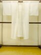 Photo1: P0226A Vintage Japanese kimono White JUBAN undergarment for women / Silk. (Grade C) (1)