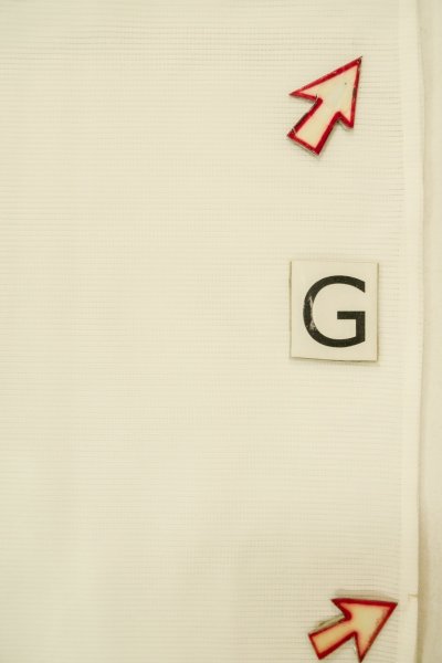 Photo18: P0226A Vintage Japanese kimono White JUBAN undergarment for women / Silk. (Grade C) (18)