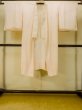 Photo1: P0226B Vintage Japanese kimono Pale Pink JUBAN undergarment for women / Silk. MOMIJI maple leaf (Grade C) (1)