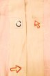 Photo16: P0226B Vintage Japanese kimono Pale Pink JUBAN undergarment for women / Silk. MOMIJI maple leaf (Grade C) (16)