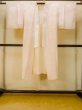 Photo1: P0226C Vintage Japanese kimono Pale Pink JUBAN undergarment for women / Silk. MOMIJI maple leaf (Grade C) (1)