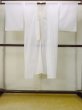 Photo1: P0226D Vintage Japanese kimono White JUBAN undergarment for women / Silk. (Grade D) (1)