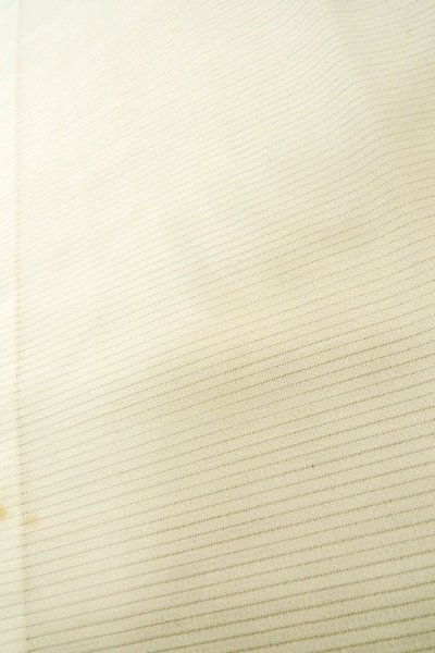 Photo8: P0226D Vintage Japanese kimono White JUBAN undergarment for women / Silk. (Grade D) (8)