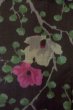 Photo5: Mint P0312A Antique Japanese kimono Black HAORI short jacket for women / Silk. Camellia (Grade A) (5)
