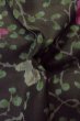 Photo11: Mint P0312A Antique Japanese kimono Black HAORI short jacket for women / Silk. Camellia (Grade A) (11)