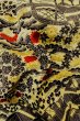 Photo12: P0312H Antique Japanese kimono Ivory HAORI short jacket for women / Silk. MOMIJI maple leaf (Grade C) (12)