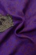 Photo11: P0312K Antique Japanese kimono Vivid Purple HAORI short jacket for women / Silk. TACHIBANA orange (Grade B) (11)