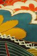 Photo18: P0312O Antique Japanese kimono Black FURISODE long-sleeved for women / Silk. UME plum bloom (Grade C) (18)