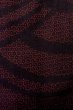 Photo7: Mint P0408A Vintage Japanese kimono Black TSUMUGI pongee for women / Silk. Tortoise-shell pattern(Hexagonal pattern) (Grade A) (7)
