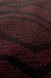 Photo9: Mint P0408A Vintage Japanese kimono Black TSUMUGI pongee for women / Silk. Tortoise-shell pattern(Hexagonal pattern) (Grade A) (9)