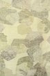 Photo4: P0408B Vintage Japanese kimono Ivory TSUMUGI pongee for women / Silk. Stream (Grade B) (4)