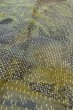 Photo10: Mint P0408C Vintage Japanese kimono Gray TSUMUGI pongee for women / Silk. Flower (Grade A) (10)