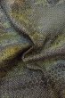 Photo12: Mint P0408C Vintage Japanese kimono Gray TSUMUGI pongee for women / Silk. Flower (Grade A) (12)