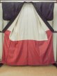 Photo3: P0408G Vintage Japanese kimono Black TSUMUGI pongee for women / Silk. Abstract pattern (Grade B) (3)