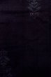 Photo4: P0408G Vintage Japanese kimono Black TSUMUGI pongee for women / Silk. Abstract pattern (Grade B) (4)