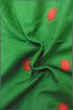 Photo11: Mint P0408J Vintage Japanese kimono Green TSUMUGI pongee for women / Silk. Tortoise-shell pattern(Hexagonal pattern) (Grade A) (11)