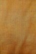 Photo5: P0408M Vintage Japanese kimono Brownish Orange TSUMUGI pongee for women / Silk. Stripes (Grade B) (5)