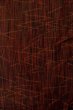 Photo4: P0408O Vintage Japanese kimono Dark Red TSUMUGI pongee for women / Silk. Stripes (Grade B) (4)