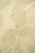 Photo4: P0408Q Vintage Japanese kimono Pale Ivory YUUKI-TSUMUGI for women / Silk. Butterfly (Grade C) (4)