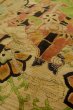 Photo8: Mint P0408S Vintage Japanese kimono Black TSUMUGI pongee for women / Silk. KIRI paulownia (Grade A) (8)