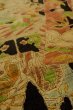 Photo10: Mint P0408S Vintage Japanese kimono Black TSUMUGI pongee for women / Silk. KIRI paulownia (Grade A) (10)