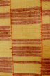 Photo6: P0408Z Vintage Japanese kimono Light Yellowish Golden Yellow TSUMUGI pongee for women / Silk. Line (Grade A) (6)
