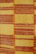 Photo7: P0408Z Vintage Japanese kimono Light Yellowish Golden Yellow TSUMUGI pongee for women / Silk. Line (Grade A) (7)