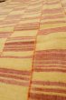 Photo9: P0408Z Vintage Japanese kimono Light Yellowish Golden Yellow TSUMUGI pongee for women / Silk. Line (Grade A) (9)