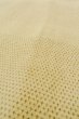 Photo7: P0409A Vintage Japanese kimono Light Beige ORI woven for women / Silk. Tortoise-shell pattern(Hexagonal pattern) (Grade C) (7)