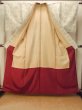 Photo3: P0409B Vintage Japanese kimono Light Ivory SHIOZAWA-TSUMUGI for women / Silk. Quadrangle (Grade B) (3)