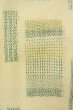 Photo7: P0409B Vintage Japanese kimono Light Ivory SHIOZAWA-TSUMUGI for women / Silk. Quadrangle (Grade B) (7)