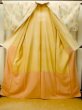 Photo3: P0409E Vintage Japanese kimono Ivory TSUMUGI pongee for women / Silk. Tree (Grade B) (3)