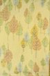 Photo1: P0409E Vintage Japanese kimono Ivory TSUMUGI pongee for women / Silk. Tree (Grade B) (1)