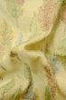Photo11: P0409E Vintage Japanese kimono Ivory TSUMUGI pongee for women / Silk. Tree (Grade B) (11)