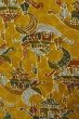 Photo6: P0409F Vintage Japanese kimono Brown TSUMUGI pongee for women / Silk. Boat (Grade B) (6)