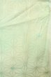 Photo1: P0421B Vintage Japanese kimono Pale Light Blue JUBAN undergarment for women / Silk. Gradation (Grade C) (1)