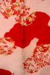 Photo1: P0421E Vintage Japanese kimono Light Pink JUBAN undergarment for women / Silk. SAKURA cherry blossom (Grade C) (1)