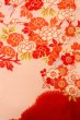 Photo6: P0421E Vintage Japanese kimono Light Pink JUBAN undergarment for women / Silk. SAKURA cherry blossom (Grade C) (6)
