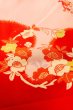 Photo9: P0421E Vintage Japanese kimono Light Pink JUBAN undergarment for women / Silk. SAKURA cherry blossom (Grade C) (9)