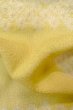 Photo12: P0421G Vintage Japanese kimono Pale Yellow JUBAN undergarment for women / Silk. Quadrangle (Grade C) (12)