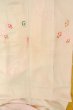 Photo20: P0421H Vintage Japanese kimono Pale Pink JUBAN undergarment for women / Silk. Abstract pattern (Grade C) (20)