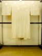 Photo3: P0421J Vintage Japanese kimono Ivory JUBAN undergarment for women / Silk., more damages (Grade C) (3)