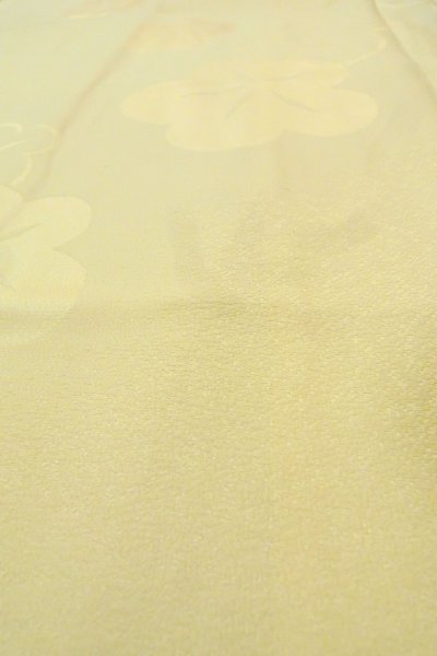 Photo9: P0421J Vintage Japanese kimono Ivory JUBAN undergarment for women / Silk., more damages (Grade C) (9)