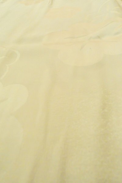 Photo10: P0421J Vintage Japanese kimono Ivory JUBAN undergarment for women / Silk., more damages (Grade C) (10)