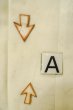 Photo14: P0421M Vintage Japanese kimono White JUBAN undergarment for women / Silk. (Grade D) (14)