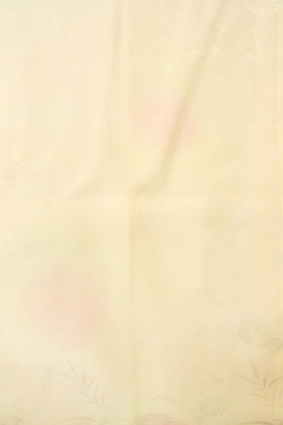 Photo5: P0421O Vintage Japanese kimono Pale Pink JUBAN undergarment for women / Silk. Gradation (Grade B) (5)